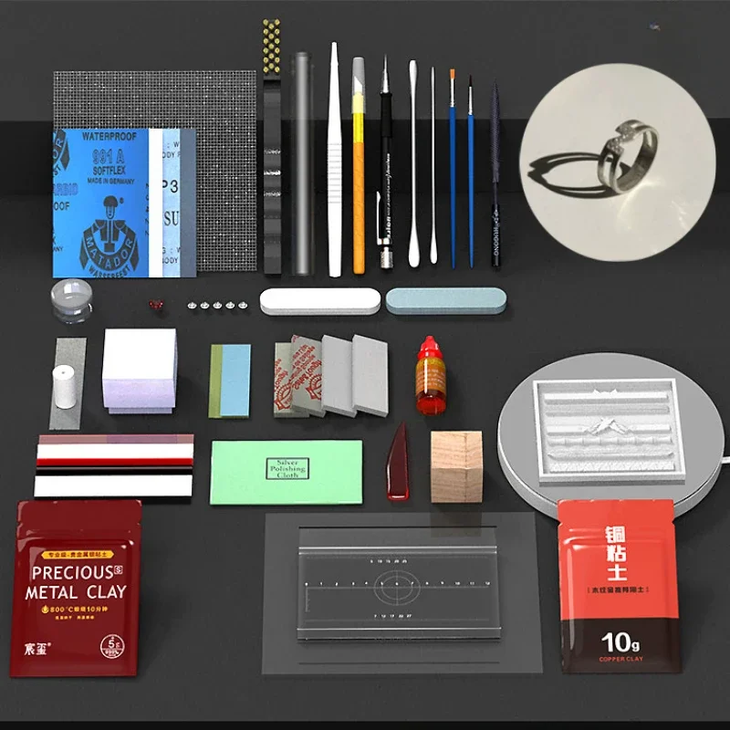 Jewelry Making Tool Kit - 999 فضة الطين صنع المجوهرات المواد