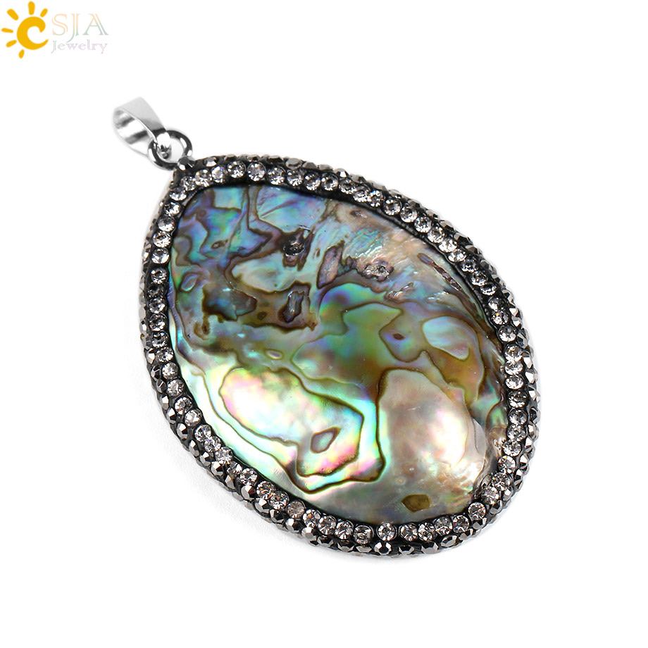 Jewelry Making New Zealand - CSJA نيوزيلندا الطبيعية أذن البحر المحار