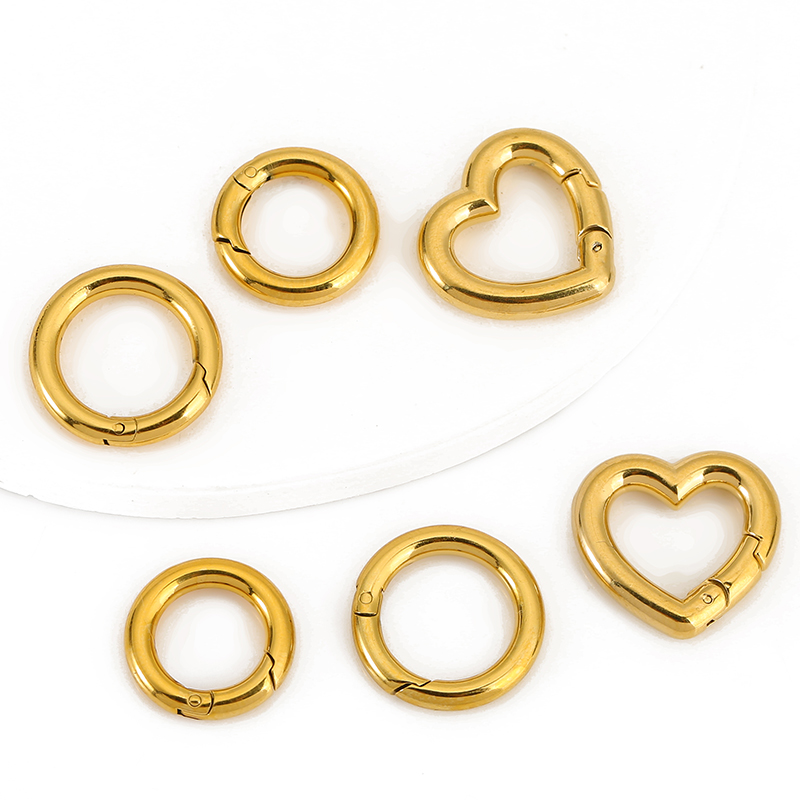 Jewelry Making A Ring - 2 قطعة المشابك الفولاذ المقاوم للصدأ