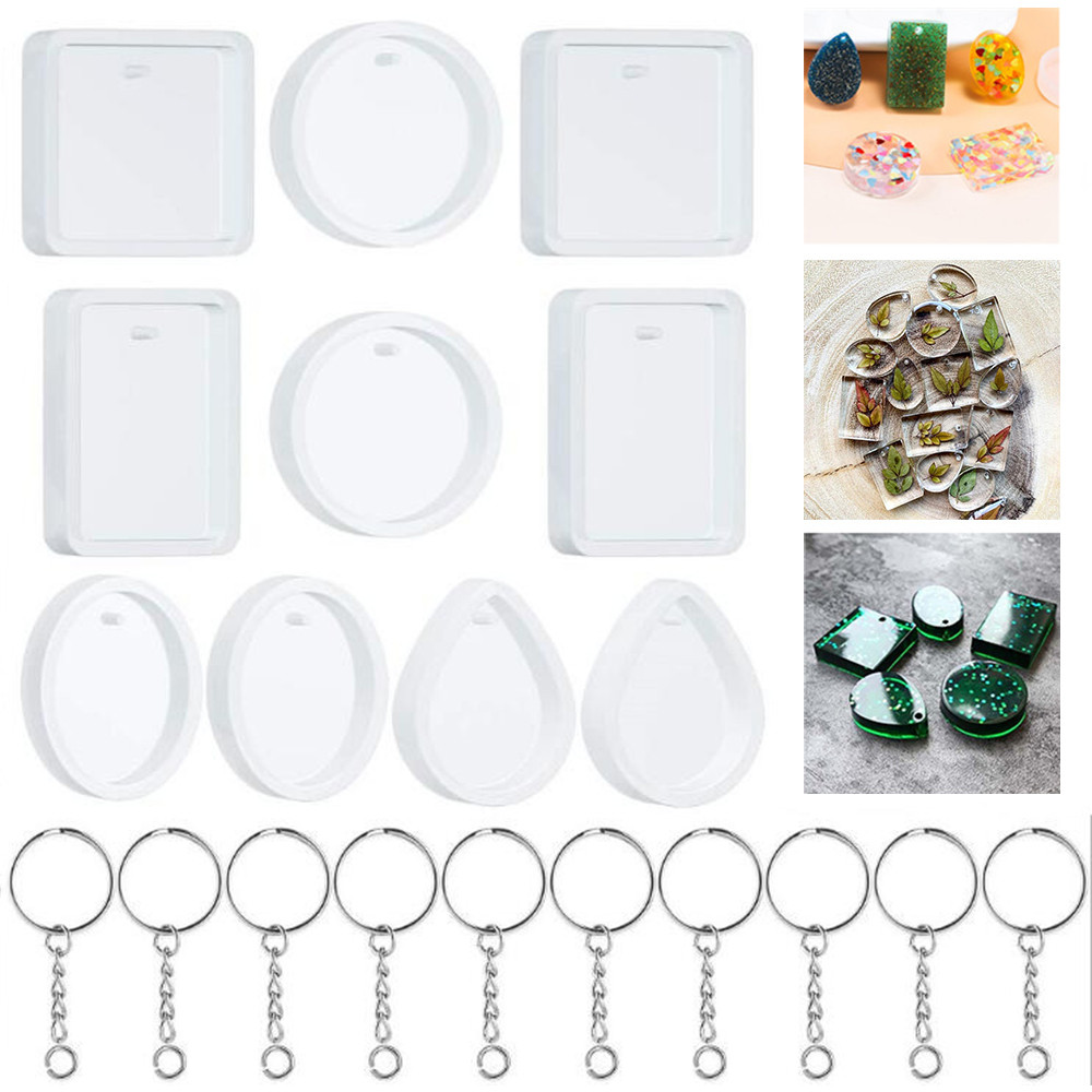 Jewelry Making Tool Kit - 20 قطعة/المجموعة Keychain بها بنفسك المفاتيح