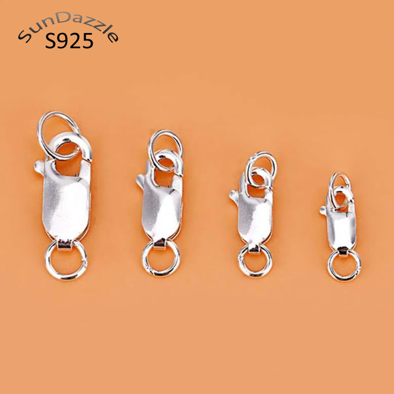 Lobster Clasp Silver - مشبك جراد البحر من الفضة الإسترليني