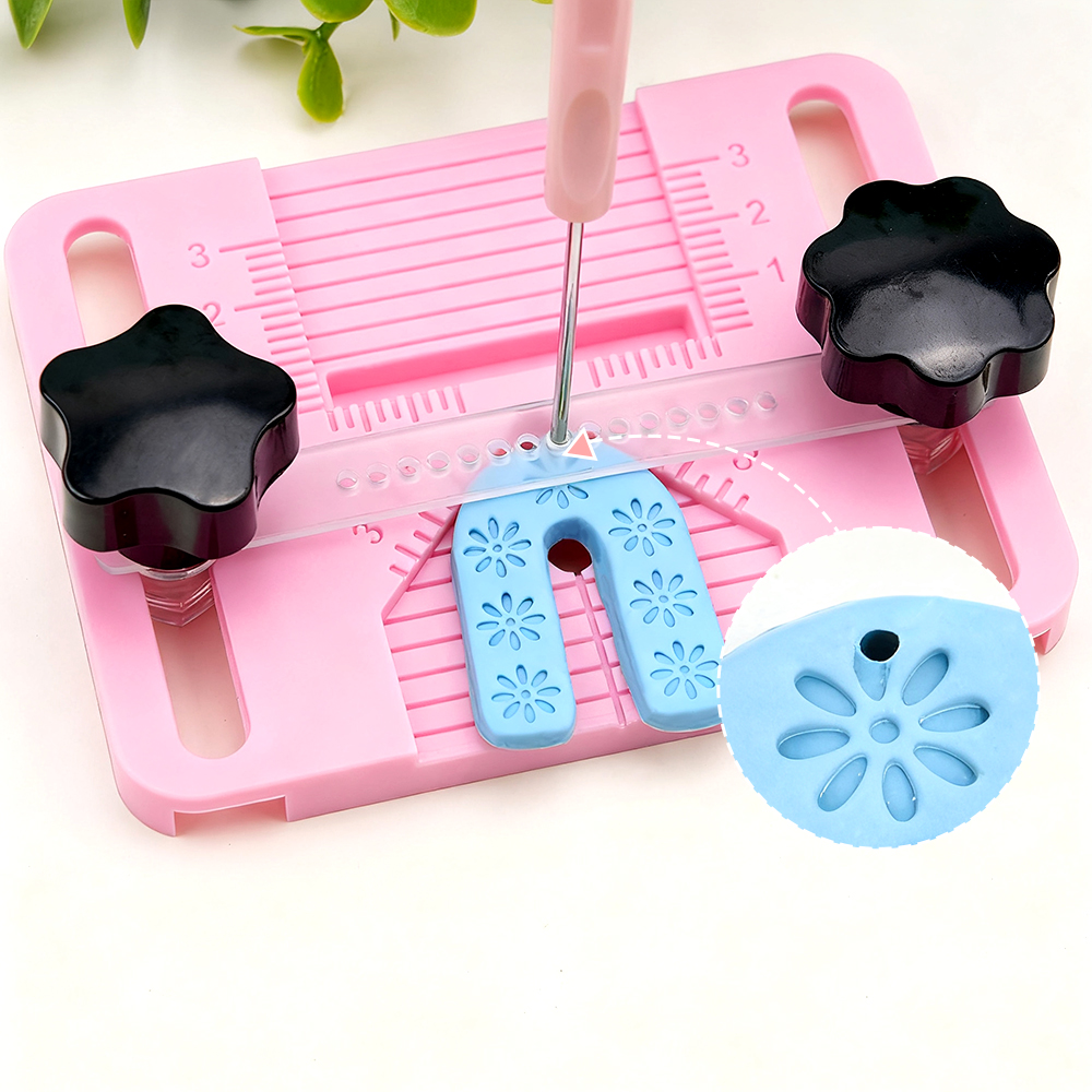 Jewelry Making Tool Kit - بوليمر كلاي القرط دليل الحفر أداة