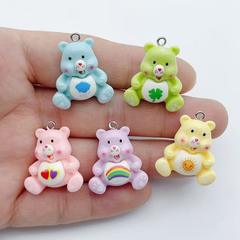 Jewelry Making With Resin - 10 قطع من قلادات الحيوانات الكرتونية