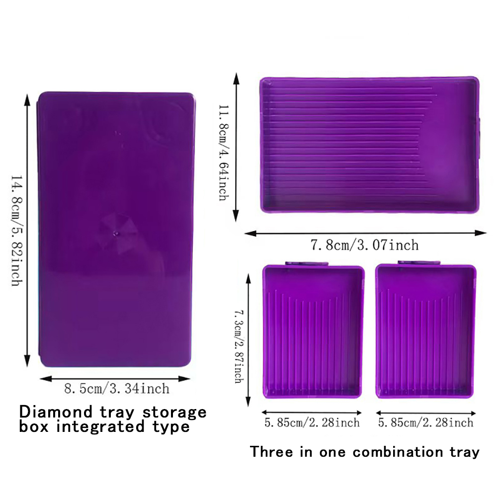 صينية رسم بالألماس بغطاء، صندو - مراجعة Bead Organizer Tray وسعره