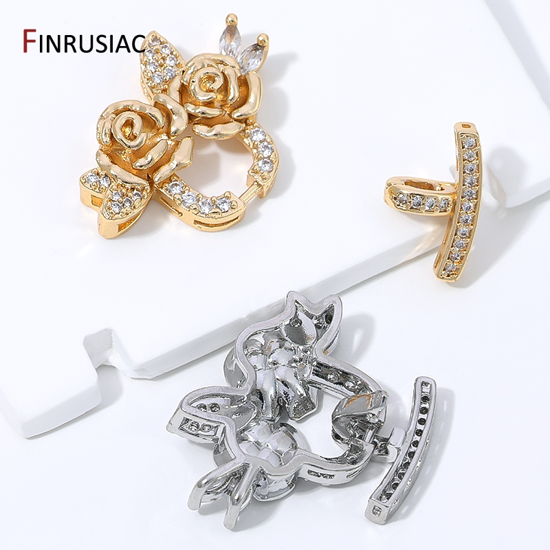 مشابك زهور من النحاس المطلي با - مراجعة Jewelry Making Items وسعره