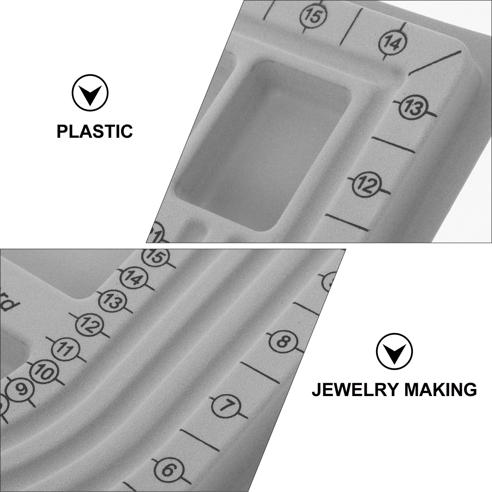 قطعتان من لوحات تصميم الخرز، ل - مراجعة Bead Organizer Tray وسعره