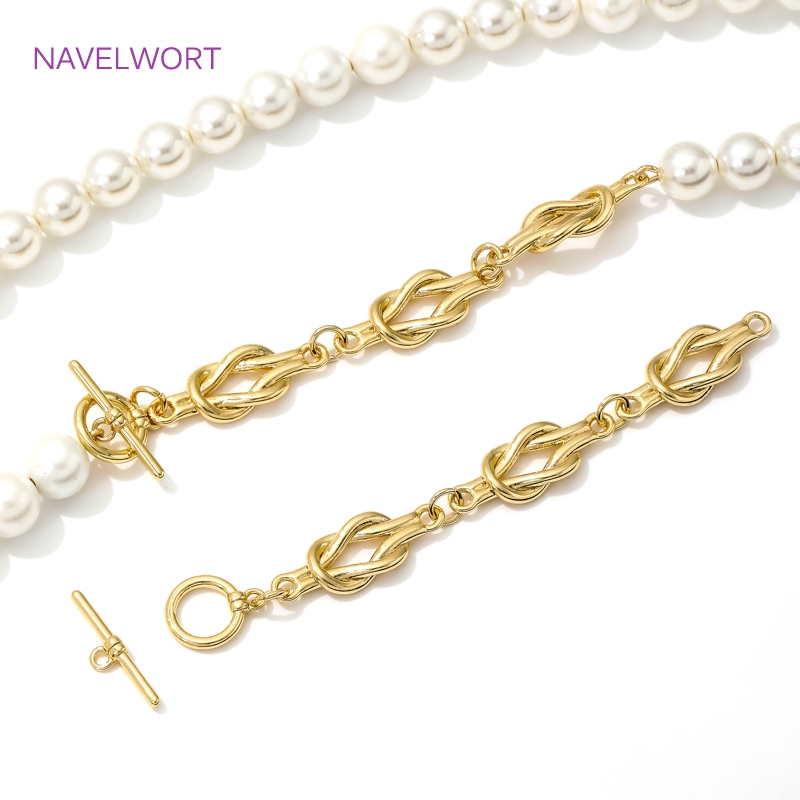 18K مطلية بالذهب OT المشابك تب - مراجعة Jewelry Making Items وسعره