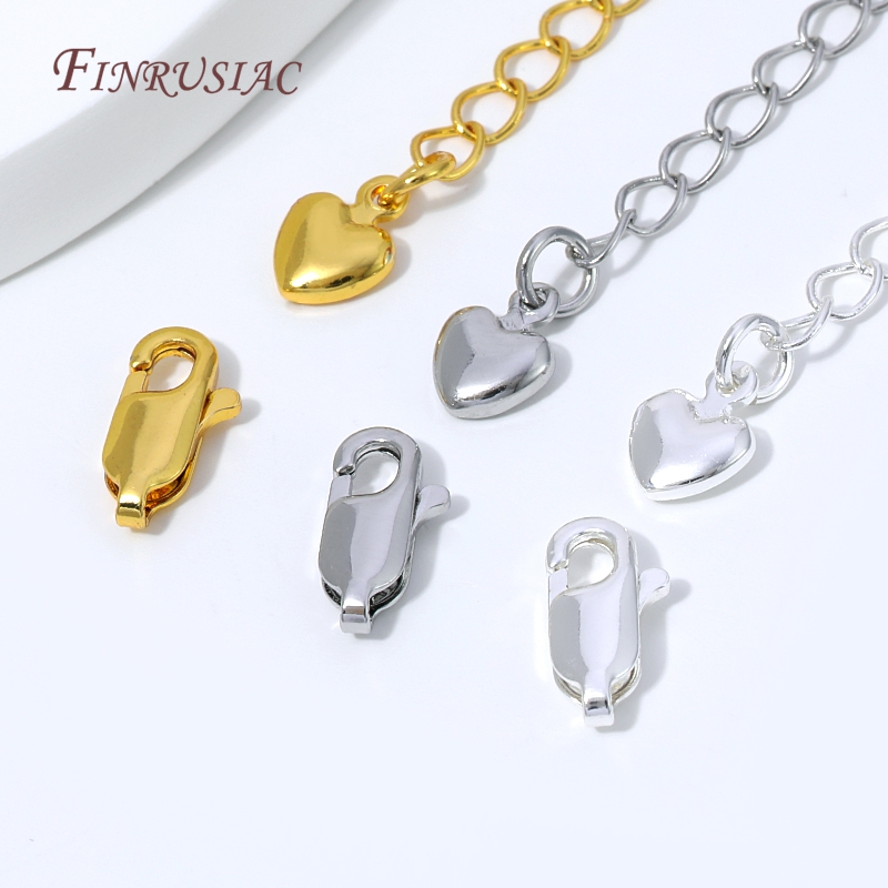سلسلة تمديد مطلية بالذهب عيار  - مراجعة Lobster Clasp Silver وسعره