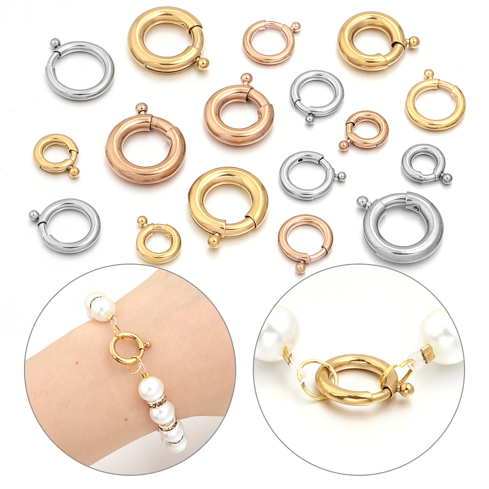 2 قطعة المشابك الربيعية الفولا - مراجعة Jewelry Making A Ring وسعره