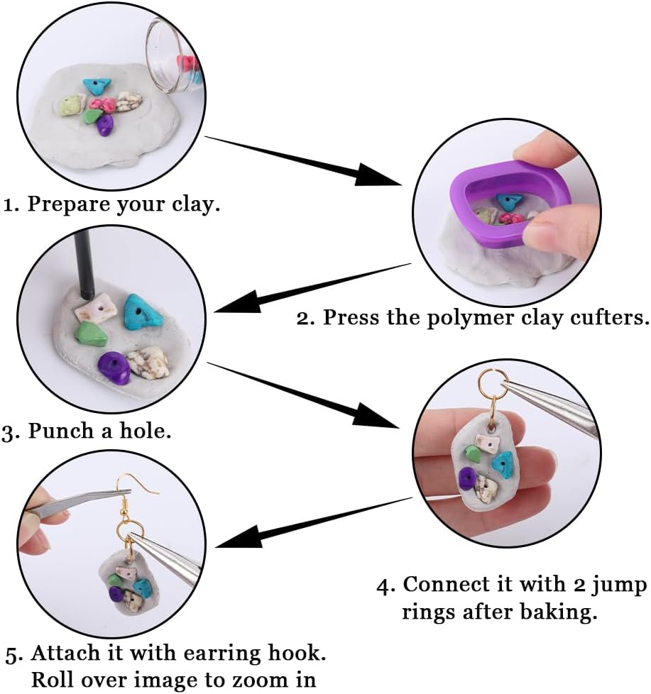 مجموعة صنع القرط من طين البولي - مراجعة Jewelry Making Tool Kit وسعره