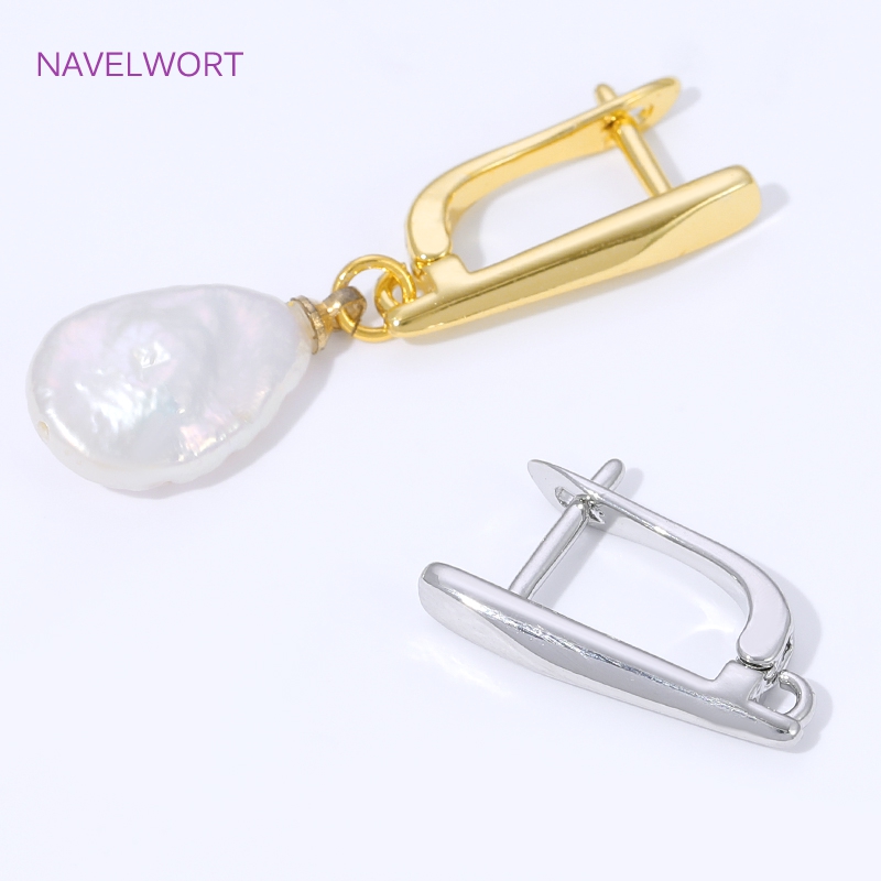 خطافات أقراط مطلية بالذهب عيار - مراجعة Jewelry Making Items وسعره