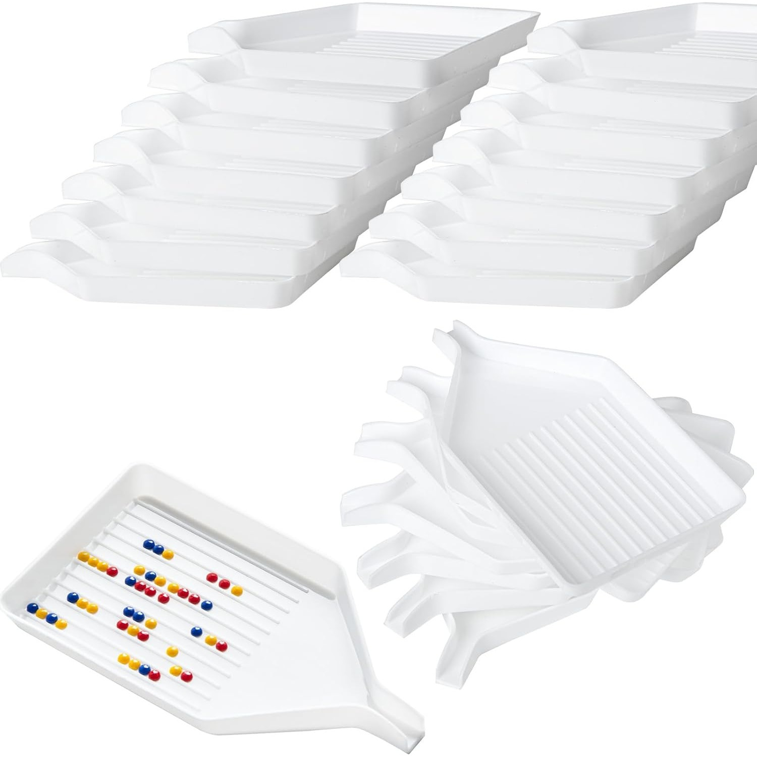صواني بلاستيكية لفرز الخرز للر - مراجعة Bead Organizer Tray وسعره