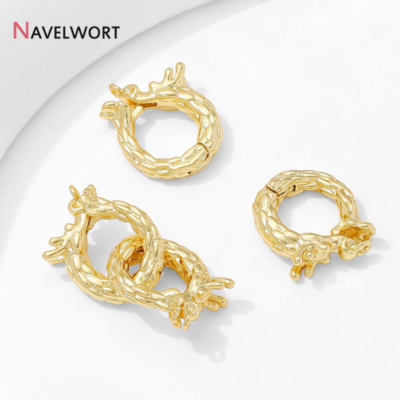 مشابك توصيل على شكل تنين مطلية - مراجعة Jewelry Making Items وسعره