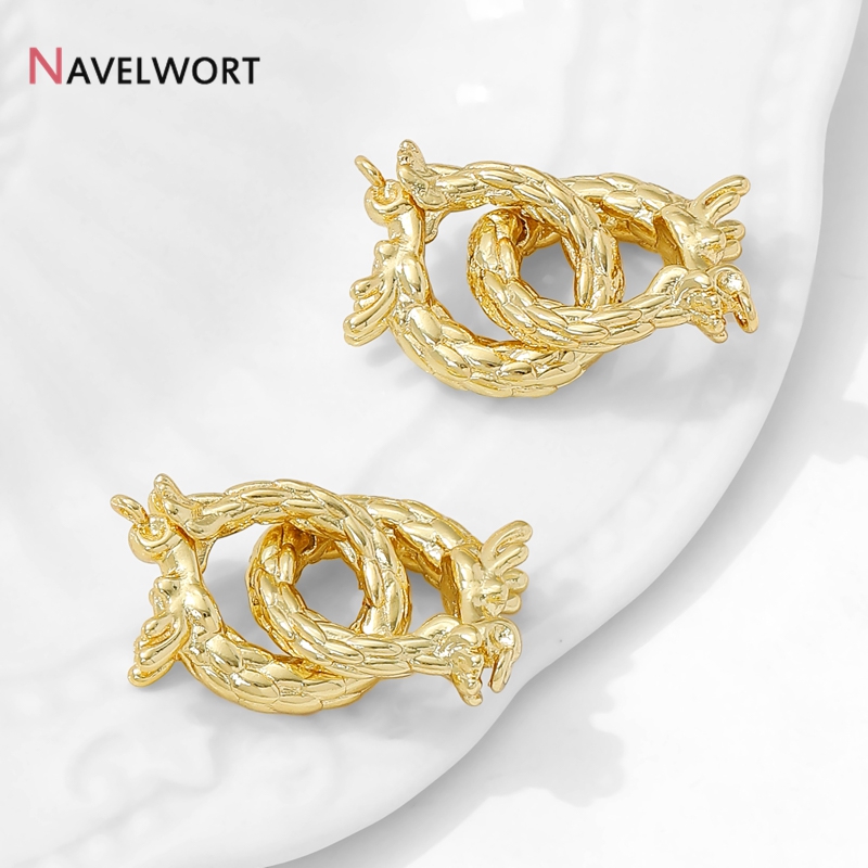 مشابك توصيل على شكل تنين مطلية - مراجعة Jewelry Making Items وسعره
