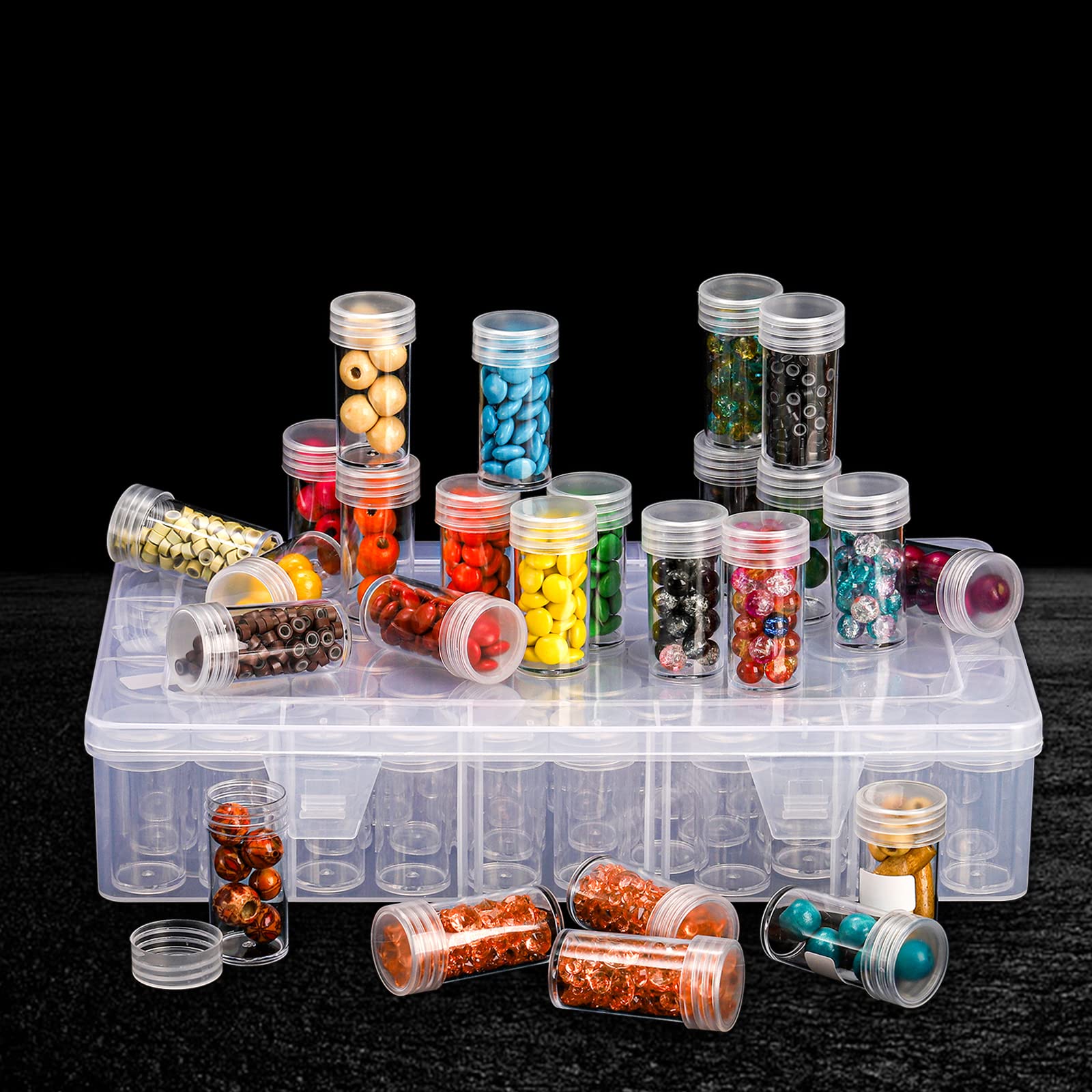 صندوق تخزين بلاستيكي بـ 24/30/ - مراجعة Bead Organizer Tray وسعره
