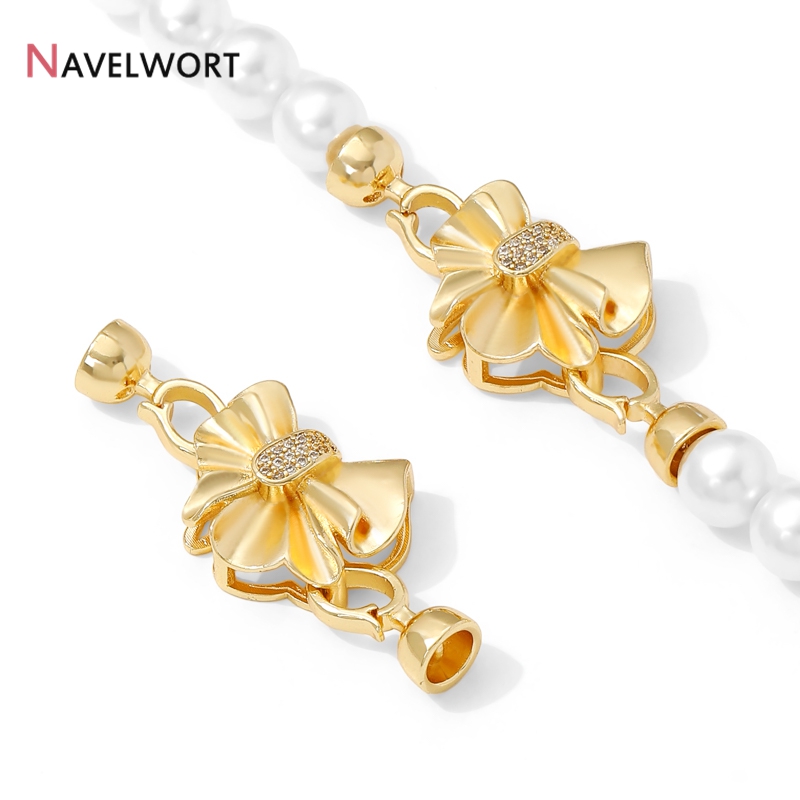 مشابك إغلاق على شكل فيونكة مطل - مراجعة Jewelry Making Items وسعره