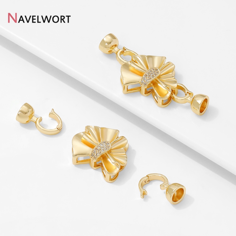 مشابك إغلاق على شكل فيونكة مطل - مراجعة Jewelry Making Items وسعره
