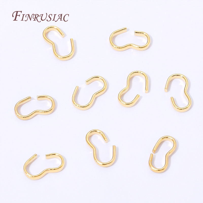 مشبك على شكل حرف S مطلي بالذهب - مراجعة Jewelry Making A Ring وسعره