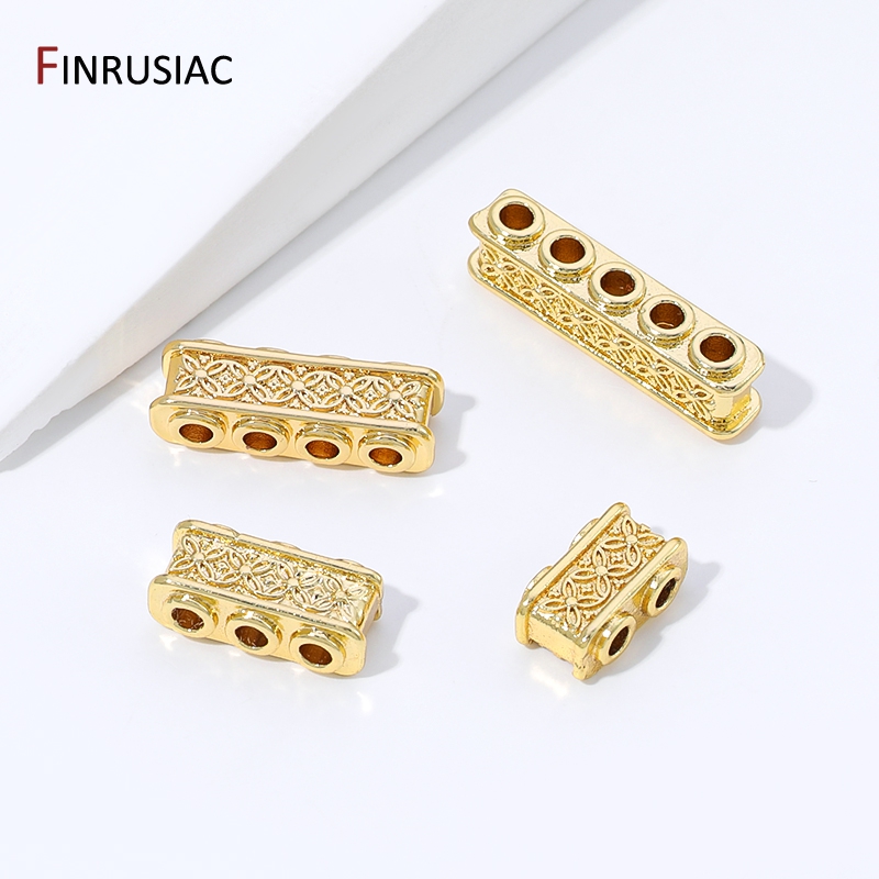 خرز فاصل مستطيل الشكل من النحا - مراجعة Jewelry Making Items وسعره