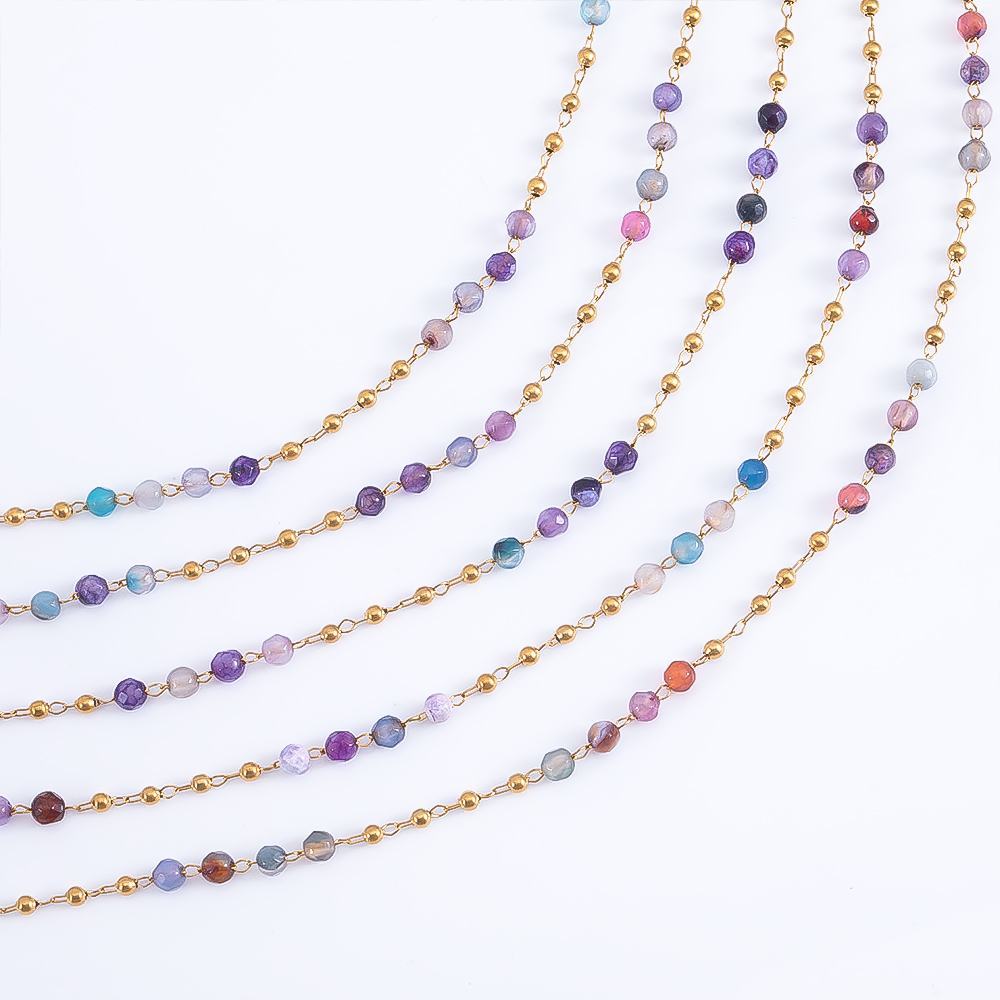 0.5 متر 1 متر الفولاذ المقاوم  - مراجعة Jewelry Making Gemstones وسعره