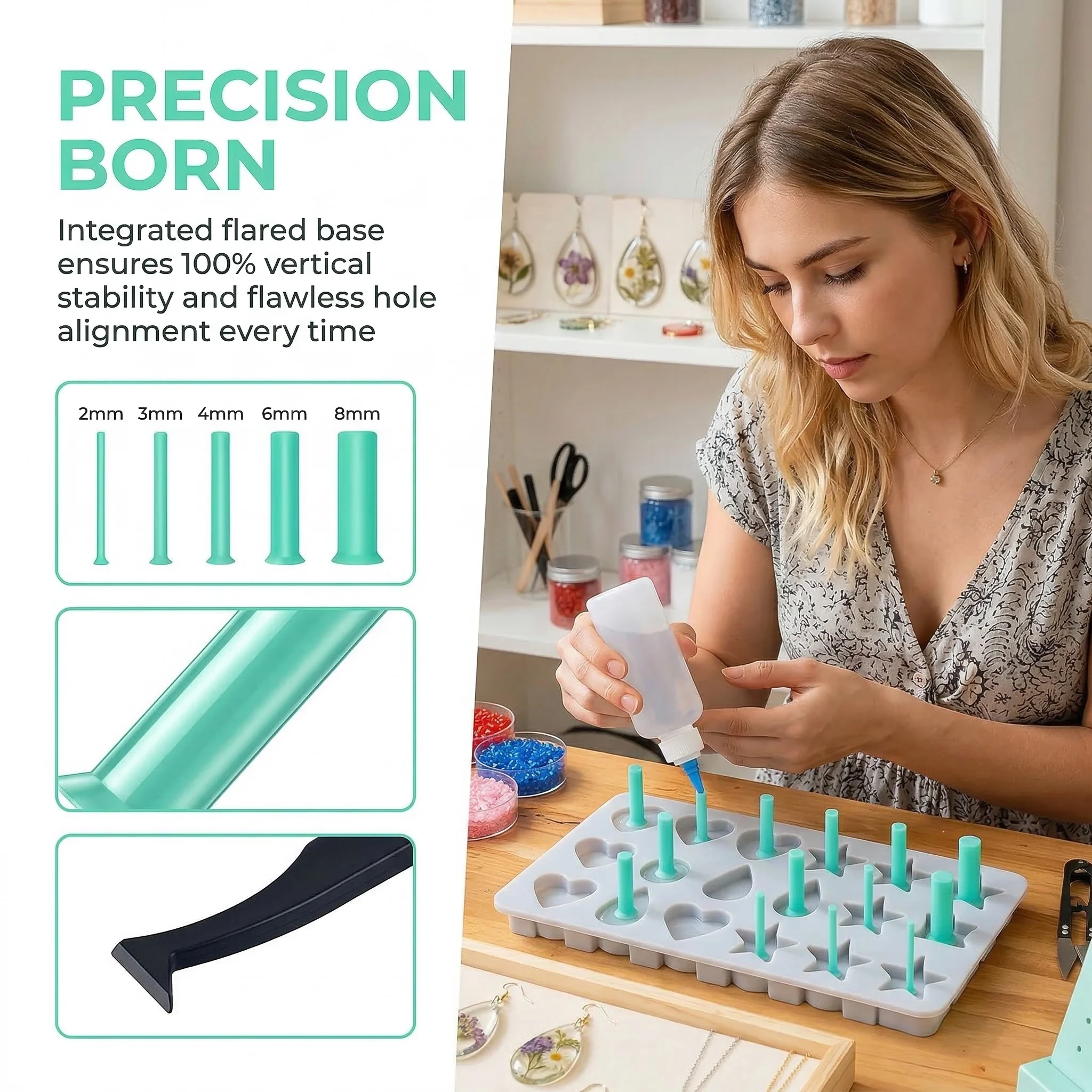 طقم أدوات فتح الثقوب من الراتن - مراجعة Jewelry Making Tool Kit وسعره