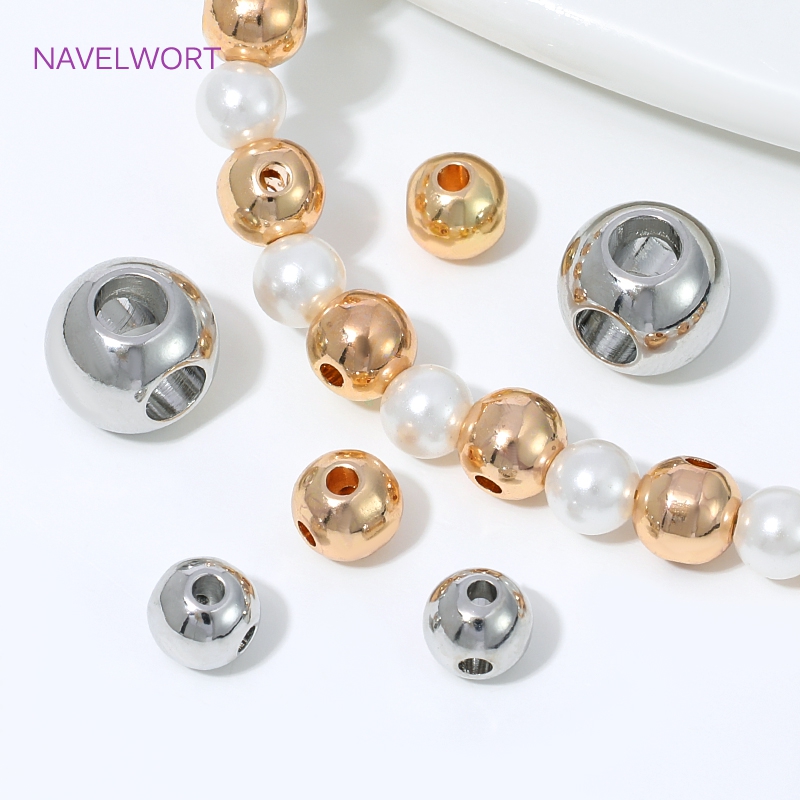 خرز فاصل دائري مطلي بالذهب KC  - مراجعة Jewelry Making Items وسعره