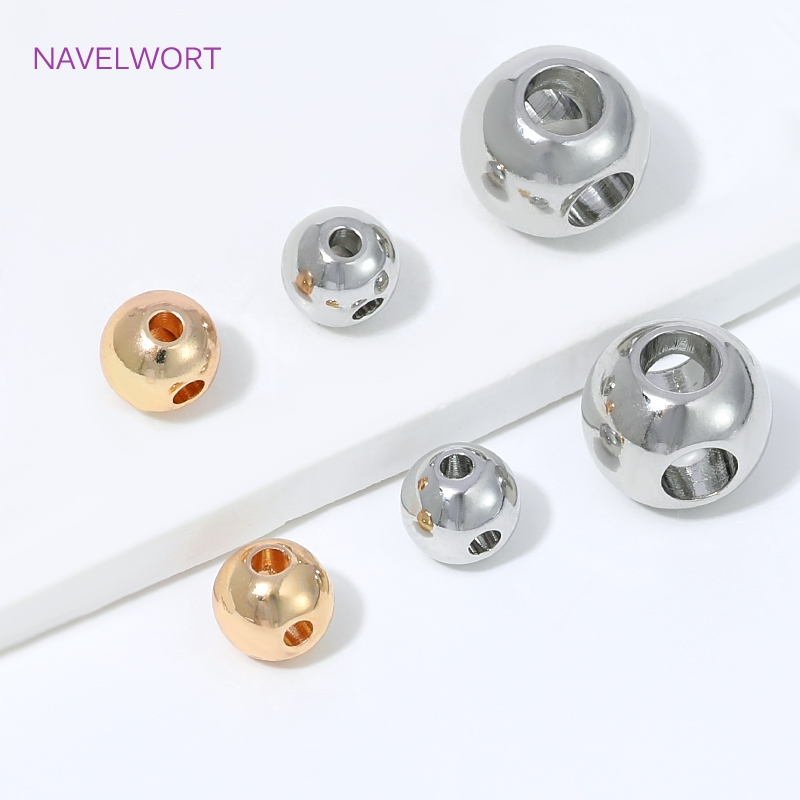 خرز فاصل دائري مطلي بالذهب KC  - مراجعة Jewelry Making Items وسعره