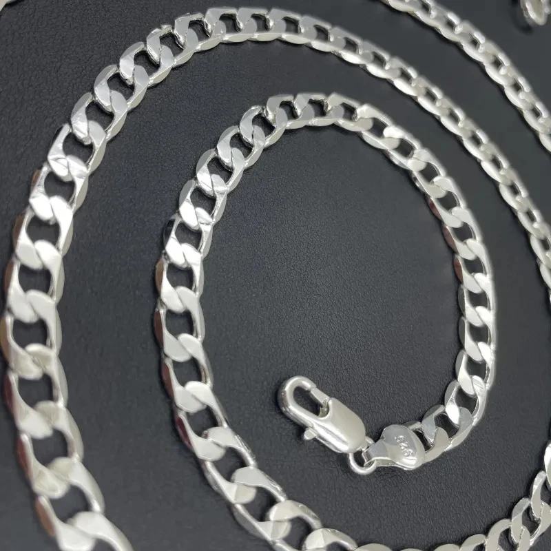 الرجال 925 الاسترليني قلادة فض - مراجعة Lobster Clasp Silver وسعره