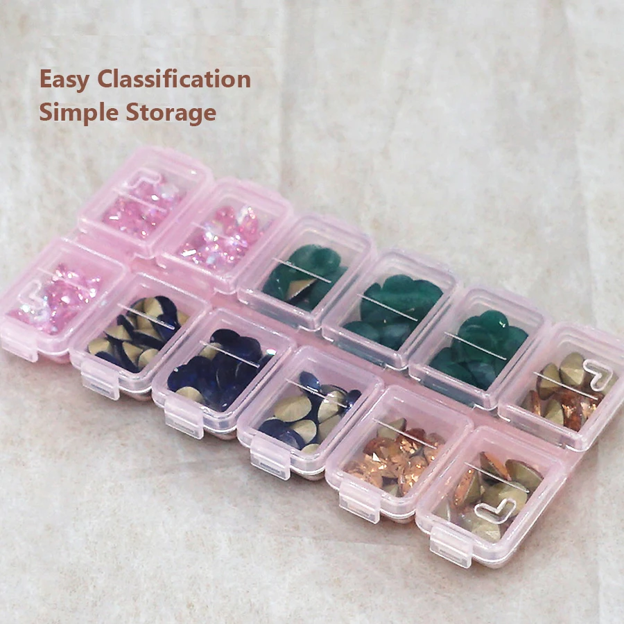 علبة تنظيم بلاستيكية بـ 12 حجر - مراجعة Bead Organizer Tray وسعره
