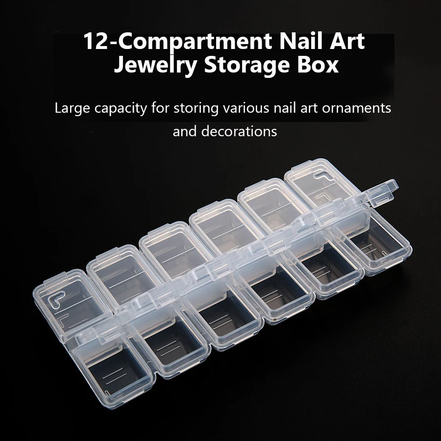 علبة تنظيم بلاستيكية بـ 12 حجر - مراجعة Bead Organizer Tray وسعره