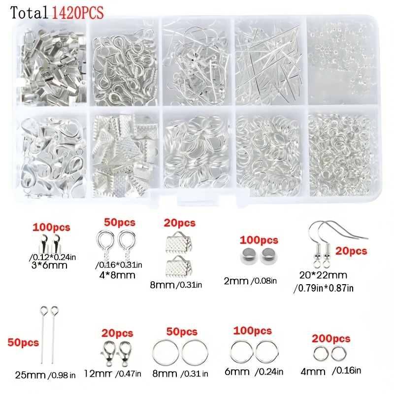 1420 قطعة في صندوق واحد، مجموع - مراجعة Jewelry Making Tool Kit وسعره