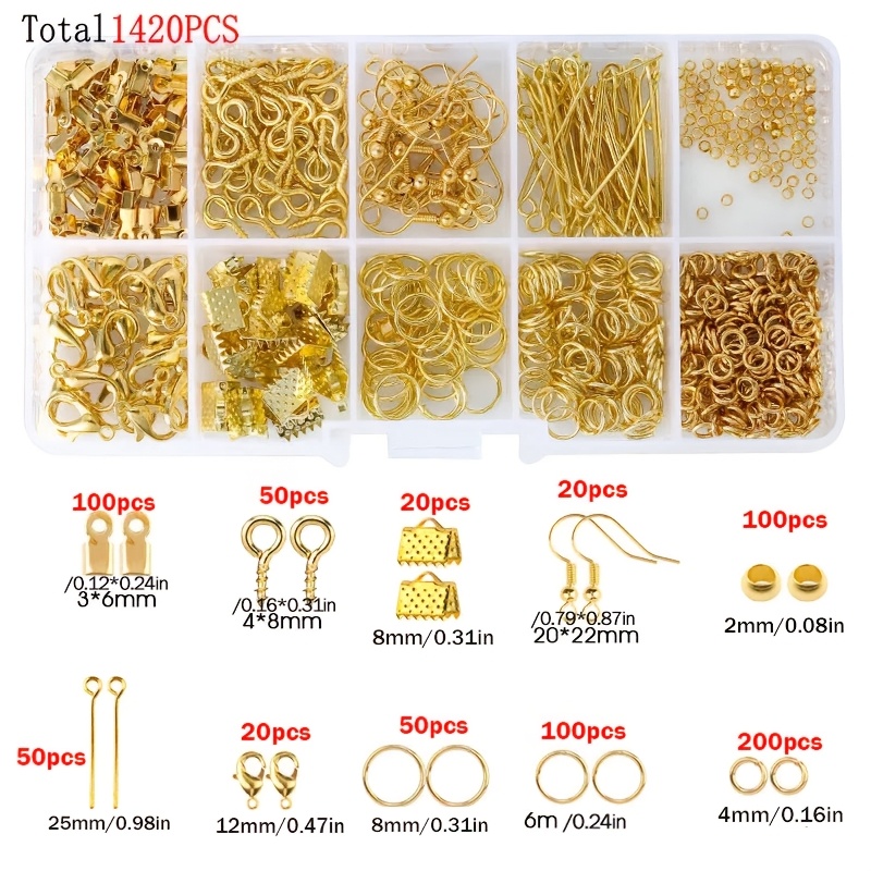 1420 قطعة في صندوق واحد، مجموع - مراجعة Jewelry Making Tool Kit وسعره