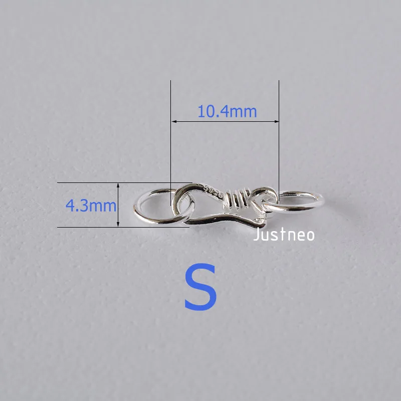مشبك على شكل حرف S من الفضة ال - مراجعة Lobster Clasp Silver وسعره