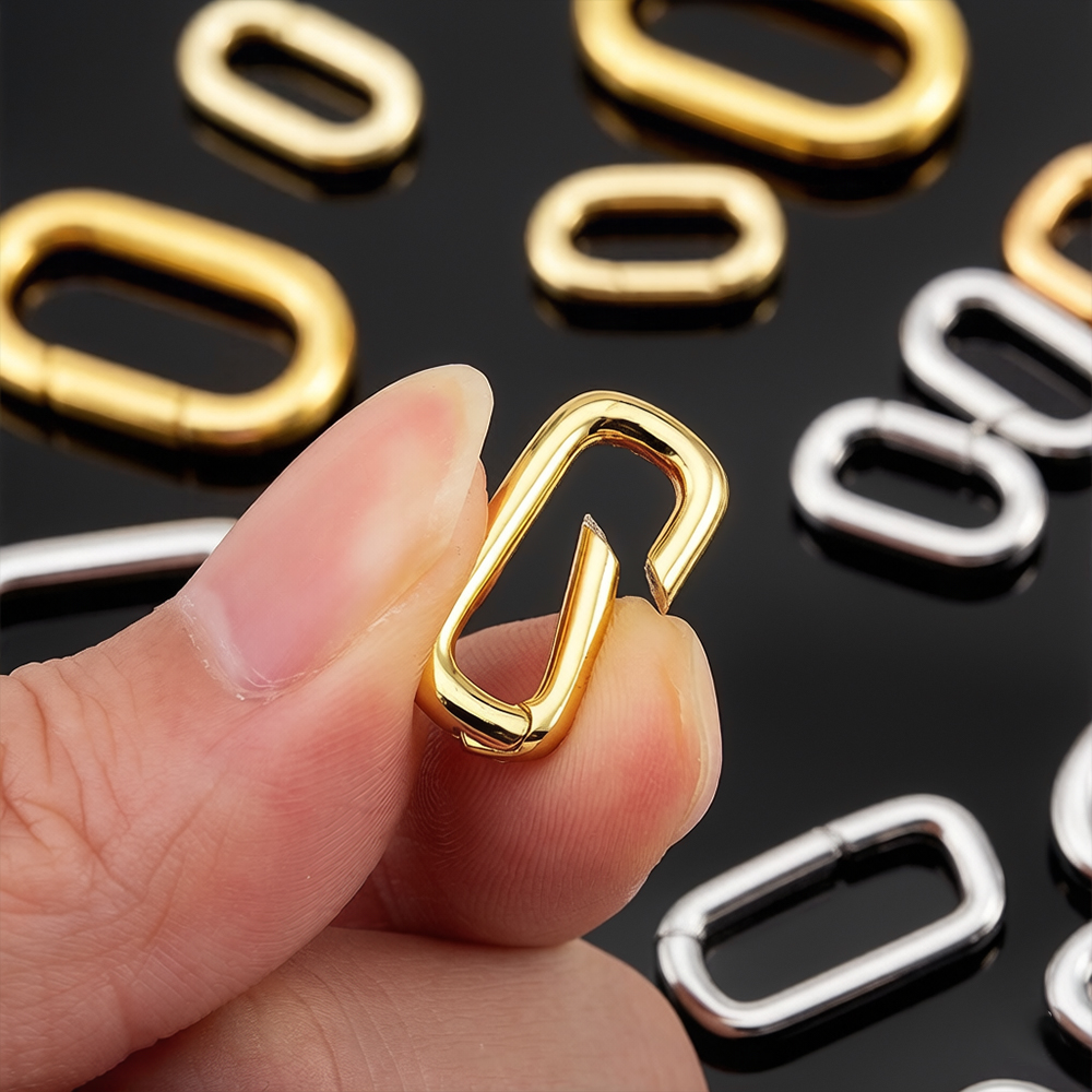 قطعتان من مشابك قلادة بيضاوية  - مراجعة Jewelry Making A Ring وسعره