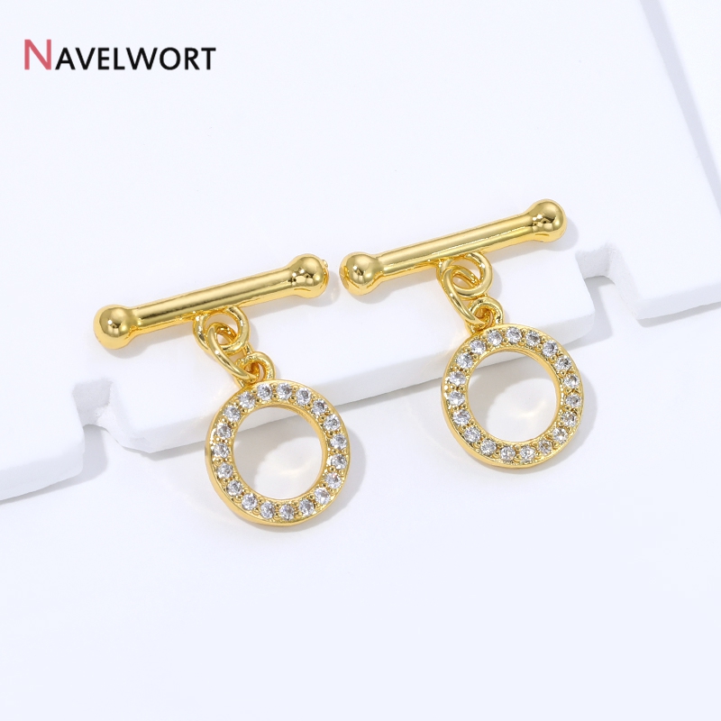 مشابك OT مطلية بالذهب عيار 18  - مراجعة Jewelry Making Items وسعره