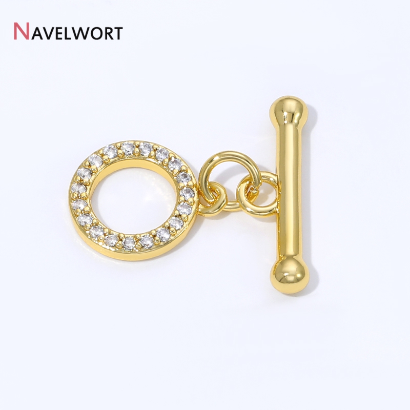 مشابك OT مطلية بالذهب عيار 18  - مراجعة Jewelry Making Items وسعره
