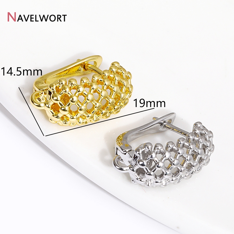 خطافات أقراط من النحاس المطلي  - مراجعة Jewelry Making Metals وسعره