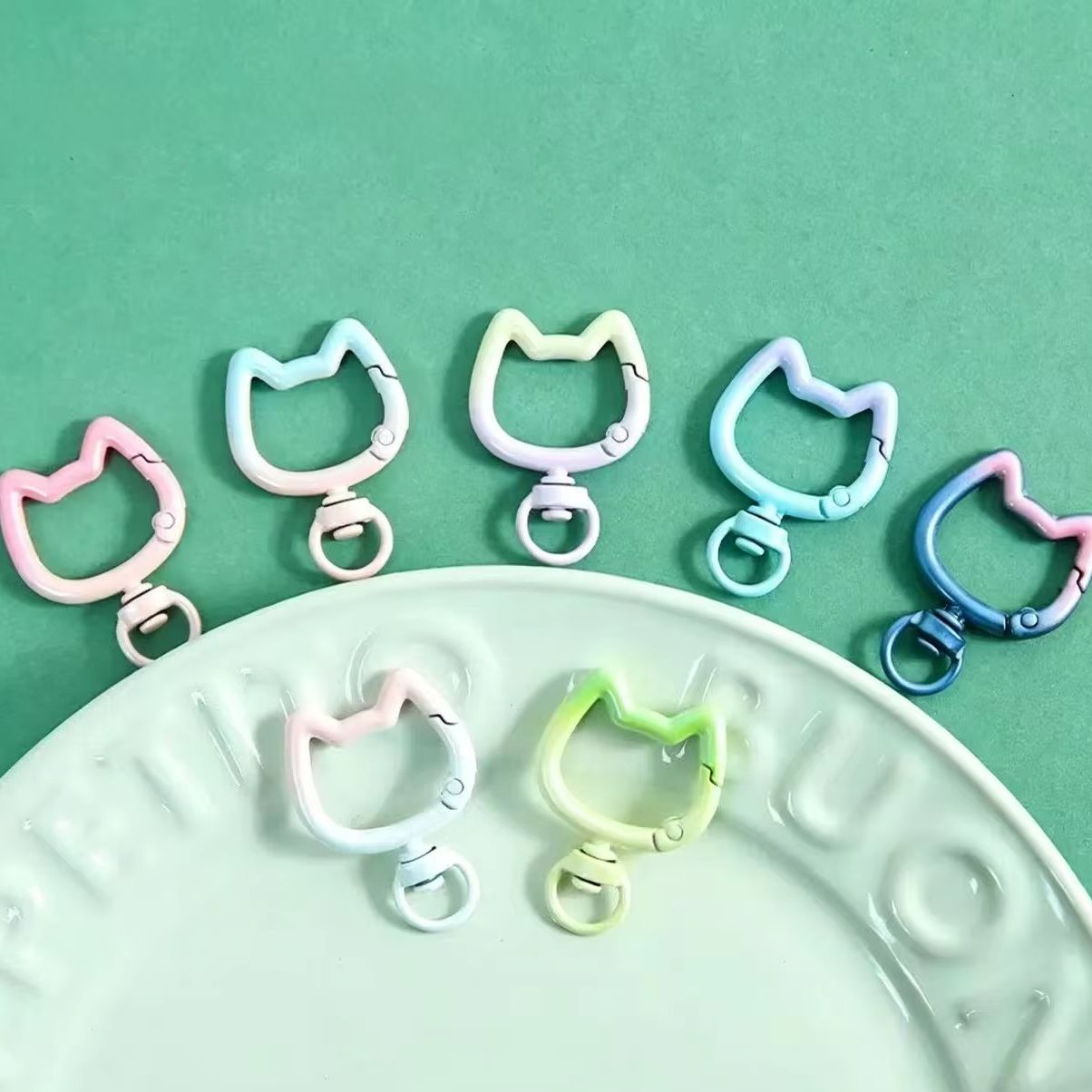 5-10 قطع سلسلة مفاتيح كارابينر - مراجعة Jewelry Making Designs وسعره