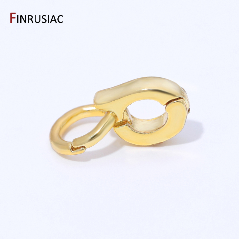 14K مطلية بالذهب النحاس محسن ق - مراجعة Jewelry Making Items وسعره